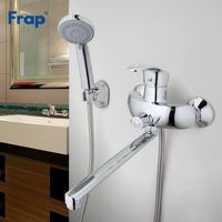 Смеситель для ванны Frap H21 F2221 универсальный Хром — фото 4, Смесители