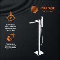 Товар: Смеситель для ванны Orange Lutz M04-336cr Хром - фото 6 Смеситель для ванны Orange Lutz M04-336cr Хром — фото 6, Смесители