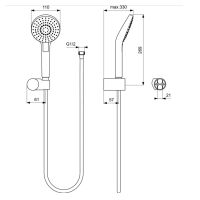 Товар: Душевая система Ideal Standard Ceratherm BD006XC с термостатом Хром - фото 13 Душевая система Ideal Standard Ceratherm BD006XC с термостатом Хром — фото 13, Встраиваемые душевые комплекты