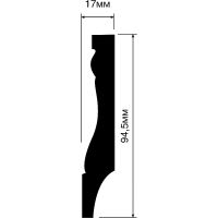 Товар: Плинтус HIWOOD B95 2000x94,5x17 мм - фото 2 Плинтус HIWOOD B95 2000x94,5x17 мм — фото 2, Плинтуса напольные