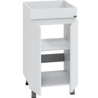 Тумба под раковину СанТа Марс 110 700312 Белая — фото 2, Тумбы под раковину