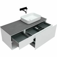 Товар: Тумба под раковину Allen Brau Infinity 120 R 1.21008.WM подвесная Белая матовая - фото 8 Тумба под раковину Allen Brau Infinity 120 R 1.21008.WM подвесная Белая матовая — фото 8, Мебель для ванной