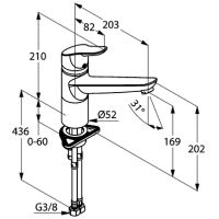 Смеситель для кухни Kludi Objekta 325740575 Хром — фото 3, Смесители