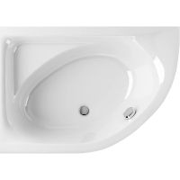 Акриловая ванна Excellent Aquarella 170x110 L WAEX.ARL17WH без гидромассажа — фото 1, Ванны