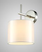 Настенный светильник Crystal Lux Sergio AP1 Nickel Серебро Никель — фото 2, Светильники