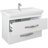 Товар: Тумба под раковину Sanflor Одри 80 Н0000001103 подвесная Белая - фото 2 Тумба под раковину Sanflor Одри 80 Н0000001103 подвесная Белая — фото 2, Тумбы под раковину
