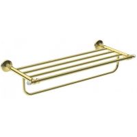 Полка для полотенец Art&Max Antic Crystal AM-2622SJ-Do Золото — фото 1, Полки для полотенец