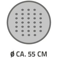 Коврик для душа Ridder Tecno 55x55 68209 Бежевый — фото 5, Аксессуары для туалета