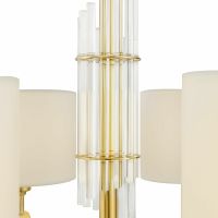 Люстра Maytoni Neoclassic Alloro Белая Латунь арт-MOD088PL-06BS — фото 3, Люстры