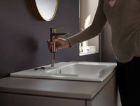 Товар: Смеситель для раковины Hansgrohe Talis E 71712140 Шлифованная бронза - фото 7 Смеситель для раковины Hansgrohe Talis E 71712140 Шлифованная бронза — фото 7, Смесители для раковины