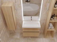 Раковина Boheme Armadi Art Flat 80 859-080 Белая — фото 3, Раковины