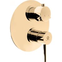 Смеситель для душа Rav Slezak Seina SE986KZ Золото — фото 1, Смеситель для душа