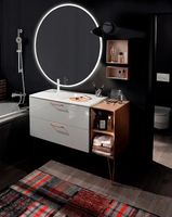 Товар: Зеркало Silver Mirrors Перла Neo 100 LED-00002464 с подсветкой с сенсорным выключателем - фото 15 Зеркало Silver Mirrors Перла Neo 100 LED-00002464 с подсветкой с сенсорным выключателем — фото 15, Зеркала в ванную комнату