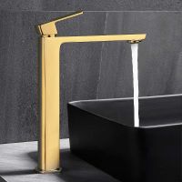 Товар: Смеситель для раковины Vincea Next VBF-1N2BG Брашированное золото - фото 2 Смеситель для раковины Vincea Next VBF-1N2BG Брашированное золото — фото 2, Смесители для раковины