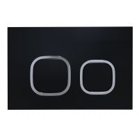 Клавиша смыва Esbano LPS-10MB ESINLPS10MB Черная матовая — фото 1, Кнопки смыва