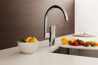 Смеситель для кухни Grohe Eurosmart New 33202002 Хром — фото 3, Смесители для кухни