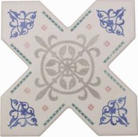 Товар: Керамогранит Cevica Beсolors Cross Dec. Stencil Electric Blue CV67391 13,25х13,25 см - фото 1 Керамогранит Cevica Beсolors Cross Dec. Stencil Electric Blue CV67391 13,25х13,25 см — фото 1, Керамогранит