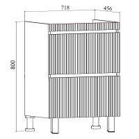 Товар: Тумба под раковину Runo Модена 75 00-00001453 Белая - фото 4 Тумба под раковину Runo Модена 75 00-00001453 Белая — фото 4, Тумбы под раковину