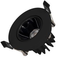 Встраиваемый светильник Arlight Forecast 035450 Черный — фото 1, Точечные светильники