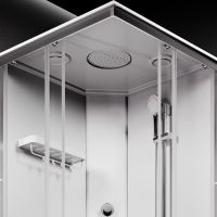 Товар: Душевая кабина AM.PM X-Joy 90х90 W94C-403-090MT без гидромассажа - фото 4 Душевая кабина AM.PM X-Joy 90х90 W94C-403-090MT без гидромассажа — фото 4, Душевые кабины