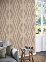 Панно Marburg Crush Motion 63473 Винил на флизелине (0,7*9) Оранжевый/Коричневый, Геометрия — фото 2, Обои для стен