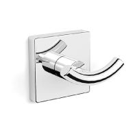 Двойной крючок Langberger Ledro 11832A Хром — фото 1, Крючки для полотенец