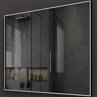 Зеркало Esbano 80 ESMR3803RDB с подсветкой с подогревом и инфракрасным выключателем — фото 1, Зеркала в ванную комнату