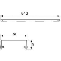 Товар: Решетка для душевого лотка Tece Drainline Basic 90 600910 Полированная нержавеющая сталь - фото 5 Решетка для душевого лотка Tece Drainline Basic 90 600910 Полированная нержавеющая сталь — фото 5, Прочие комплектующие для слива и канализации