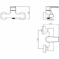 Товар: Смеситель для душа Damixa Capital Pro HFKP20000 Хром - фото 2 Смеситель для душа Damixa Capital Pro HFKP20000 Хром — фото 2, Смесители