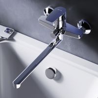 Товар: Смеситель для ванны AM.PM Gem F90A90000 универсальный Хром - фото 2 Смеситель для ванны AM.PM Gem F90A90000 универсальный Хром — фото 2, Смеситель для ванны