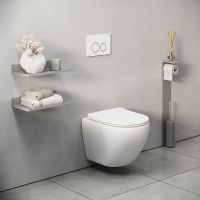 Клавиша смыва Grossman Galaxy 700.K31.01.000.000 Белая глянцевая — фото 5, Комплектующие для душевого оборудования