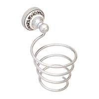 Держатель для фена Fixsen Bogema FX-78519 Хром Белый — фото 1, Держатели для фена