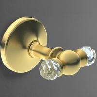 Двойной крючок Art&Max Antic Crystal AM-E-2686SJ-Do Золото — фото 2, Крючки для полотенец