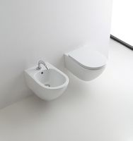 Биде Kerasan Aquatech 372401*1 подвесное Белое — фото 4, Биде