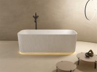 Ванна из искусственного камня Abber Stein 170x75 AS9663 без гидромассажа — фото 6, Ванны из искусственного камня