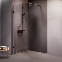 Товар: Душевая перегородка AM.PM X-Joy 80 W94WI-80-F1-BTE профиль Черный стекло прозрачное - фото 1 Душевая перегородка AM.PM X-Joy 80 W94WI-80-F1-BTE профиль Черный стекло прозрачное — фото 1, Душевые перегородки