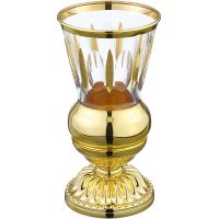 Стакан для зубных щеток Migliore Luxor 26124 Золото — фото 1, Стаканы для зубных щеток