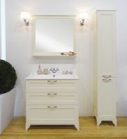 Товар: Тумба под раковину Aquaton Леон 80 Н 1A187801LBPR0 Дуб бежевый - фото 4 Тумба под раковину Aquaton Леон 80 Н 1A187801LBPR0 Дуб бежевый — фото 4, Тумбы под раковину