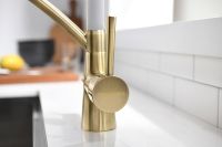 Товар: Смеситель для кухни Paulmark Siegen Si213111-BRw Бронза Белый - фото 2 Смеситель для кухни Paulmark Siegen Si213111-BRw Бронза Белый — фото 2, Смесители для кухни