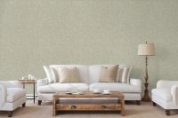 Обои Marburg Kumano 34572 Винил на флизелине (1,06*10,05) Коричневый/Зеленый, Штукатурка — фото 2, Обои для стен