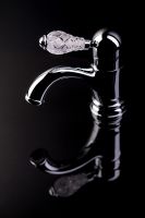 Смеситель для раковины Boheme Crystal 301-CRST Бронза — фото 4, Смесители