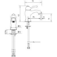 Товар: Смеситель для раковины Migliore Lem 25869 Бронза - фото 2 Смеситель для раковины Migliore Lem 25869 Бронза — фото 2, Смесители