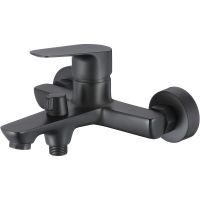 Смеситель для ванны Olive's Tieso 26201TSB Черный матовый — фото 1, Смесители