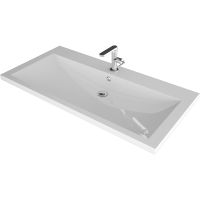 Тумба с раковиной Misty Ингрид 90 УТ000015020 Белая — фото 5, Мебель для ванной