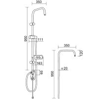 Товар: Душевая штанга Orange OneLife OL-BAR1b Черный - фото 2 Душевая штанга Orange OneLife OL-BAR1b Черный — фото 2, Душевое оборудование. Душевая программа