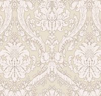 Обои Milassa Gem Gem7 002/1 Флизелин (1*10,05) Бежевый, Дамаск — фото 1, Обои для стен