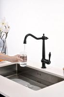 Смеситель для кухни Paulmark Retro Re213226-401 Антрацит — фото 4, Смесители для кухни