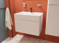 Раковина Эстет Каре Люкс 70 ФР-00006050 Белая — фото 5, Раковины встраиваемые сверху