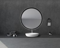 Раковина-чаша Abber Stein 60 AS2619 Белая матовая — фото 4, Раковины накладные