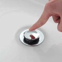 Донный клапан Frap F66 click-clack Хром — фото 8, Донные клапаны